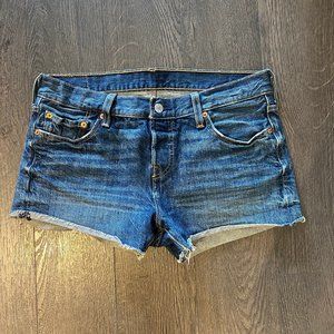 LEVIS 501S CUT OFFS SHORTS SIZE 25